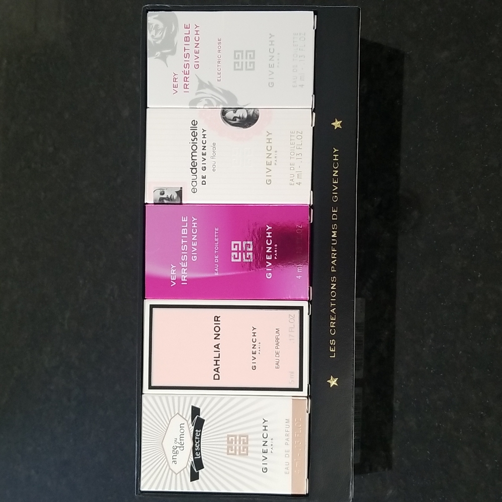 Givenchy Les Creations Parfums De Givenchy 5 Pack 0.13 + 0.17 fl. oz.